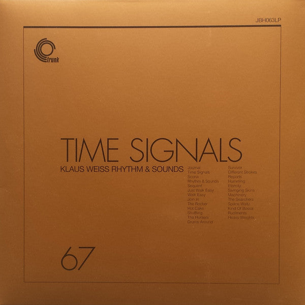 Klaus Weiss Rhythm & Sounds - Time Signals