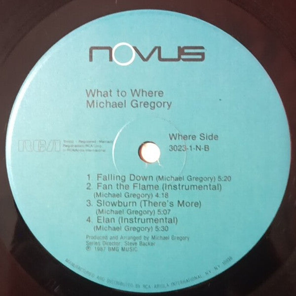Michael Gregory - What To Where