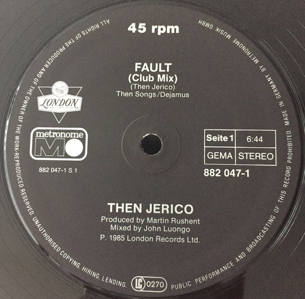 Then Jerico - Fault