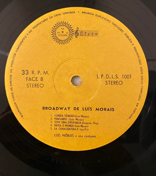 Luis Morais, Voz De Cabo Verde - Broadway