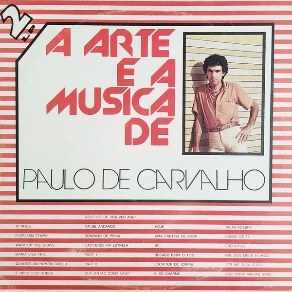 Paulo De Carvalho - A Arte E A Música De Paulo De Carvalho
