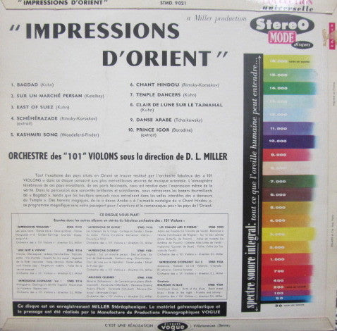 101 Strings - Impressions D'Orient