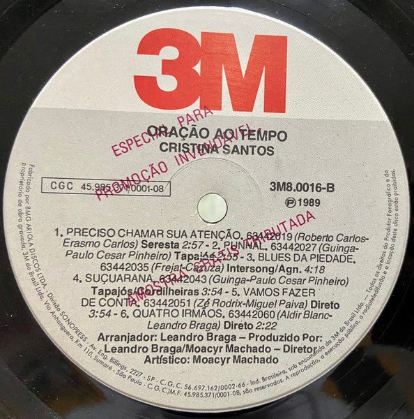 Cristina Santos (2) - Oração Ao Tempo