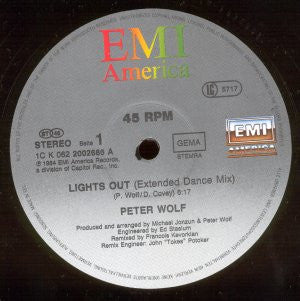 Peter Wolf - Lights Out