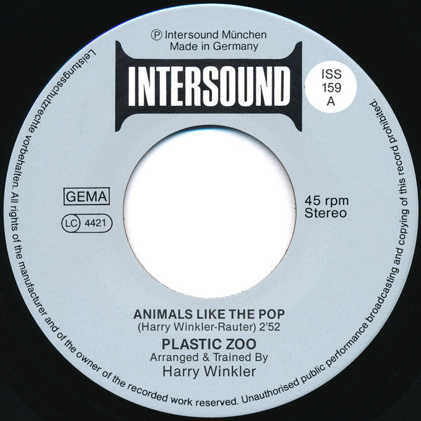 Plastic Zoo - Animals Like The Pop / A Happy Dog