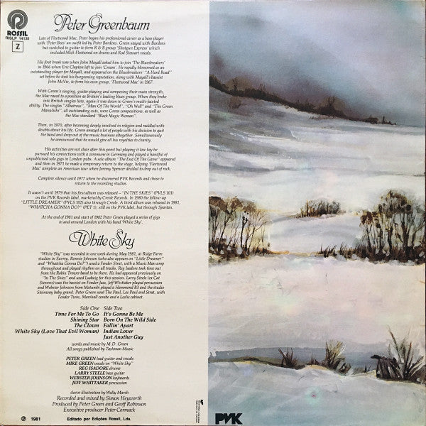 Peter Green (2) - White Sky
