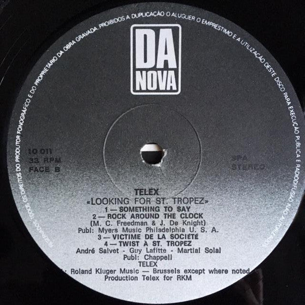 Telex - Looking For Saint Tropez