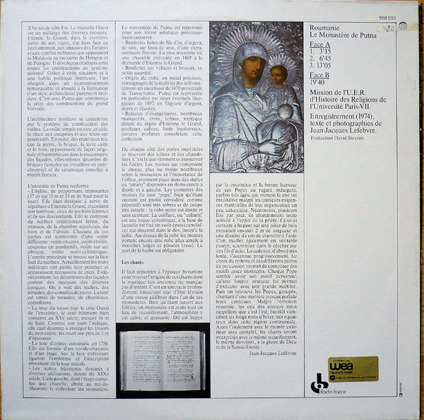 Putna Monastery Choir - Liturgie Des Catéchumènes (Roumanie)