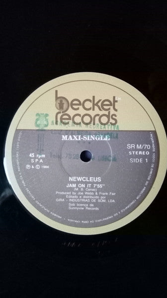 Newcleus - Jam On It