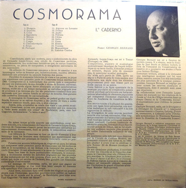 Fernando Lopes-Graça, Georges Bernand - Cosmorama