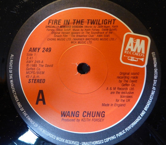 Wang Chung - Fire In The Twilight