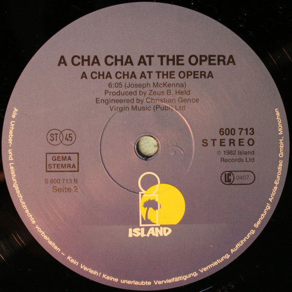 A Cha Cha At The Opera - A Cha Cha At The Opera Disco Concerto