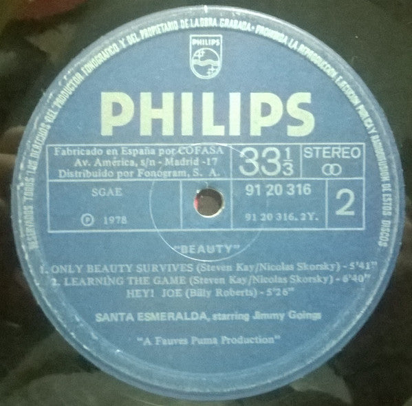 Santa Esmeralda - Beauty
