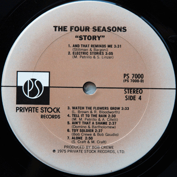 The Four Seasons - The Four Seasons Story