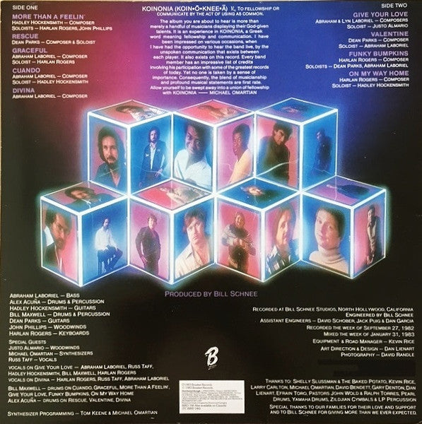 Koinonia - More Than A Feelin'