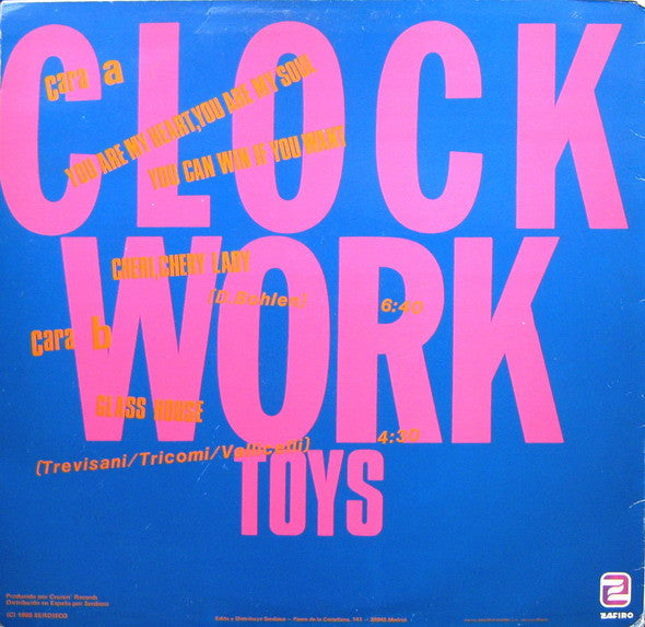 The Clock Work Toys - Modern Talking's Medley