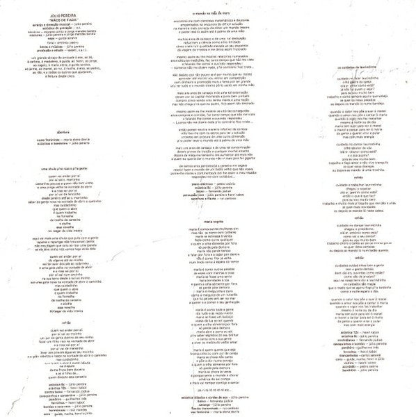 Júlio Pereira - Mãos De Fada