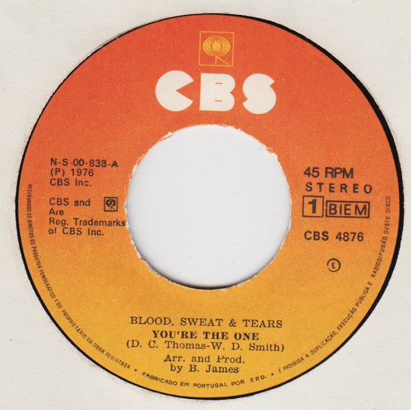 Blood, Sweat And Tears - You're The One / Heavy Blue
