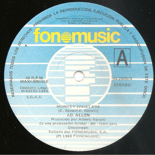 J.D. Allen (2) - Monkey