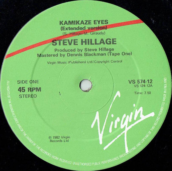 Steve Hillage - Kamikaze Eyes