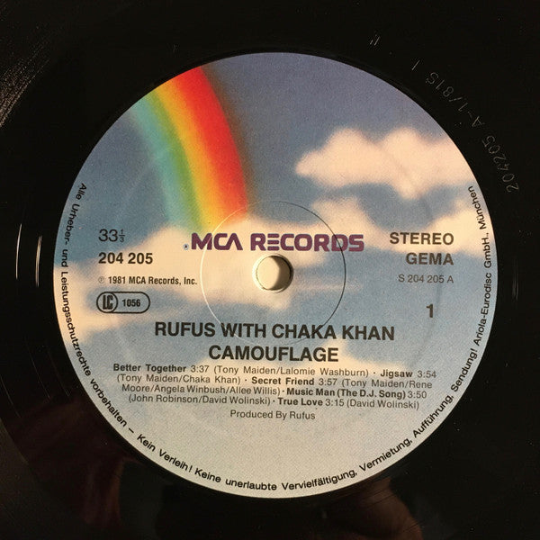 Rufus & Chaka Khan - Camouflage
