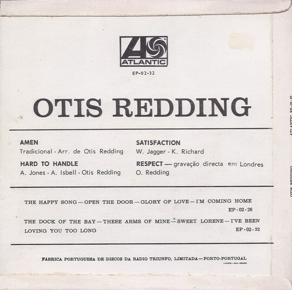 Otis Redding - Satisfaction / Respect / Amen / Hard To Handle