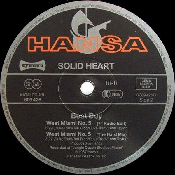 Beat Boy - West Miami № 5