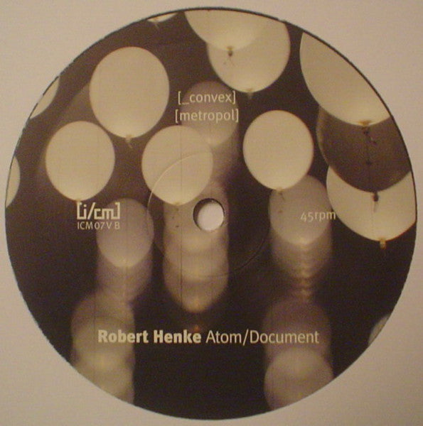 Robert Henke - Atom/Document