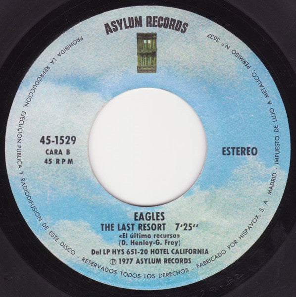 Eagles - Life In The Fast Lane