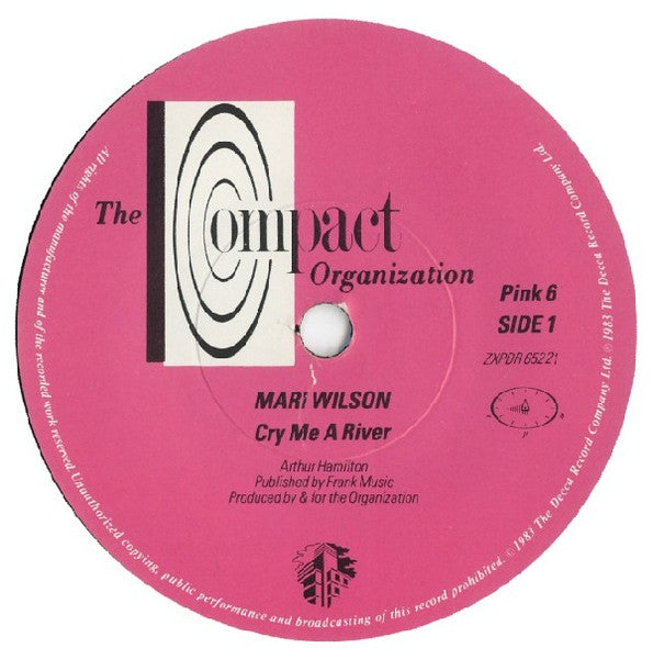 Mari Wilson - Cry Me A River