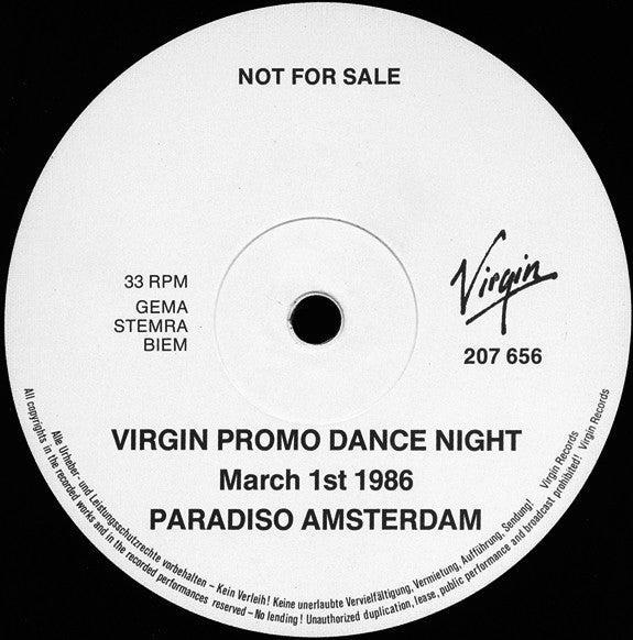 Various - Let's Dance - Virgin Promo Dance Night