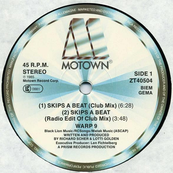 Warp 9 - Skips A Beat