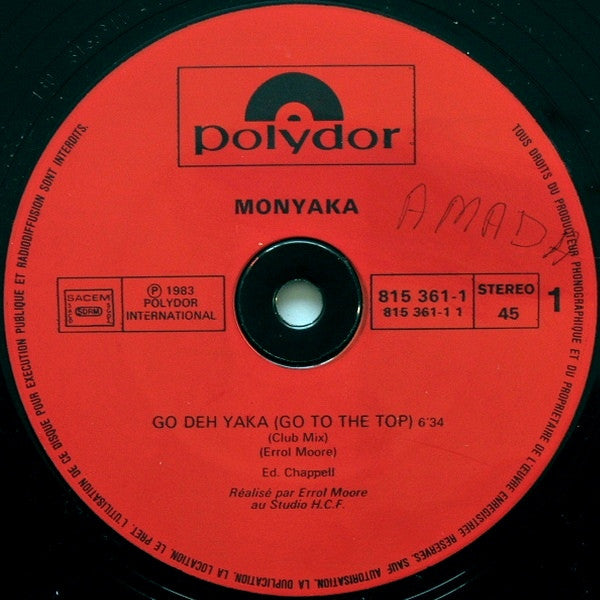 Monyaka - Go Deh Yaka