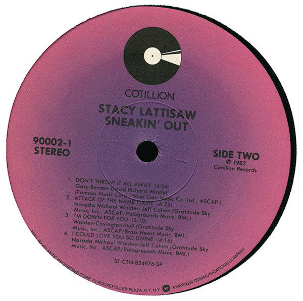 Stacy Lattisaw - Sneakin' Out
