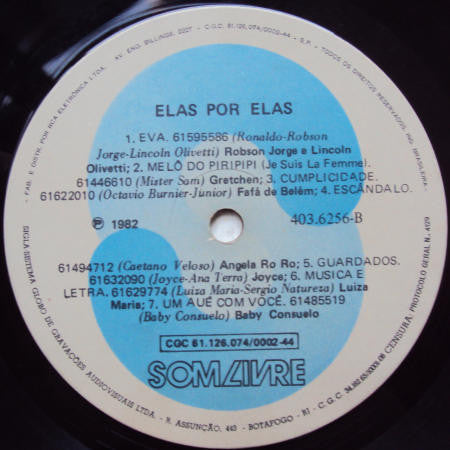 Various - Elas Por Elas (Trilha Nacional Da Novela)