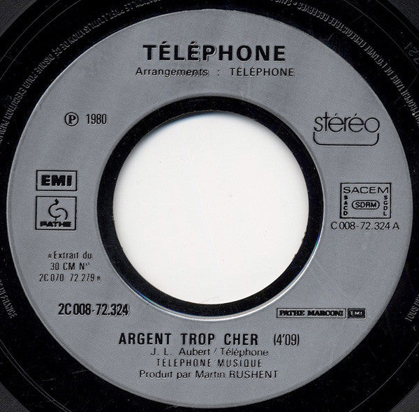 Téléphone - Argent Trop Cher