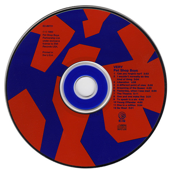 Pet Shop Boys - Very