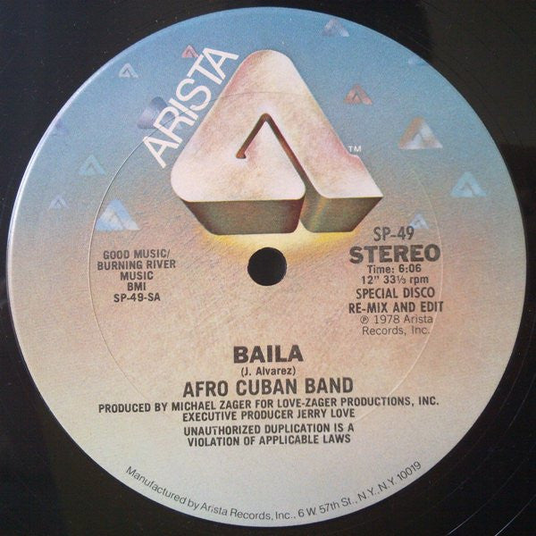 Love Childs Afro Cuban Blues Band - Baila / The Moon Is The Daughter Of The Devil