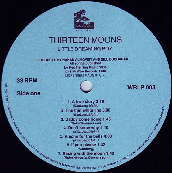 Thirteen Moons - Little Dreaming Boy