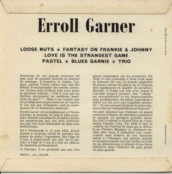 Erroll Garner Trio - Erroll Garner