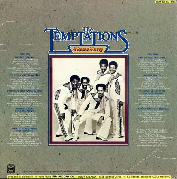 The Temptations - House Party