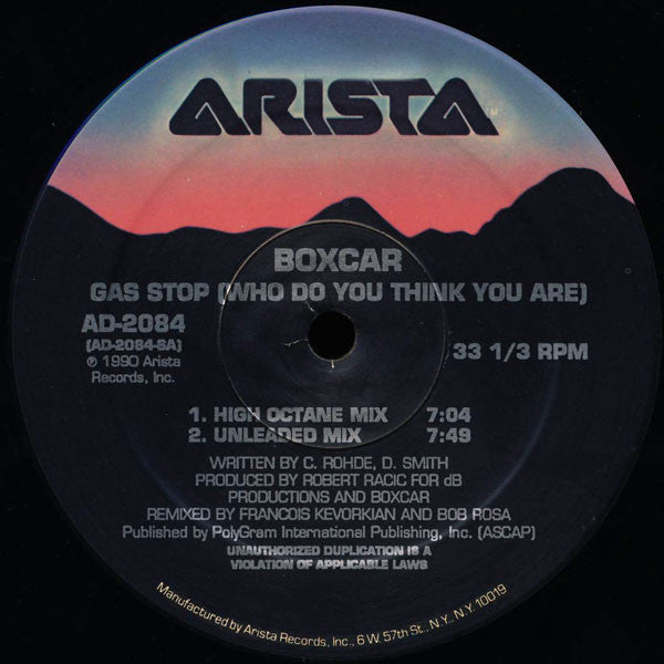 Boxcar - Gas Stop (Who Do You Think You Are)