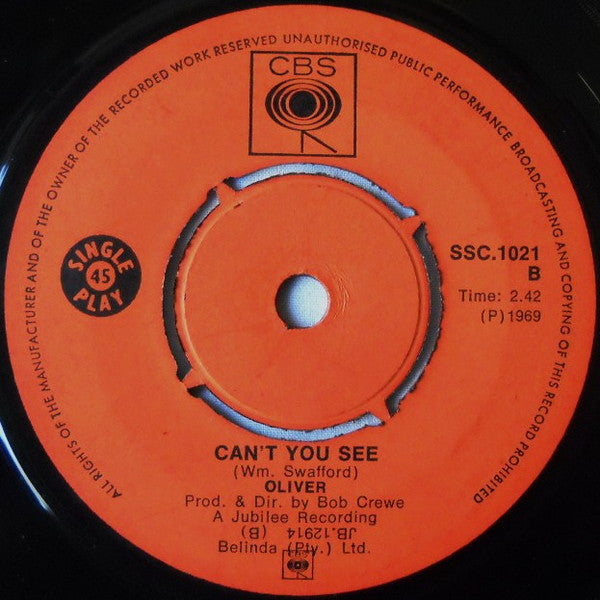 Oliver (6) - Good Morning Starshine / Can't You See