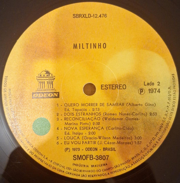 Miltinho - Miltinho