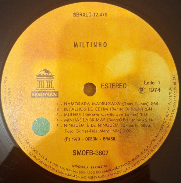 Miltinho - Miltinho