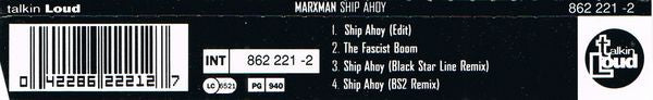 Marxman - Ship Ahoy