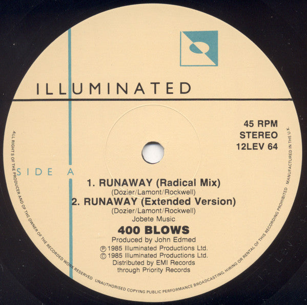 400 Blows - Runaway / Breakdown