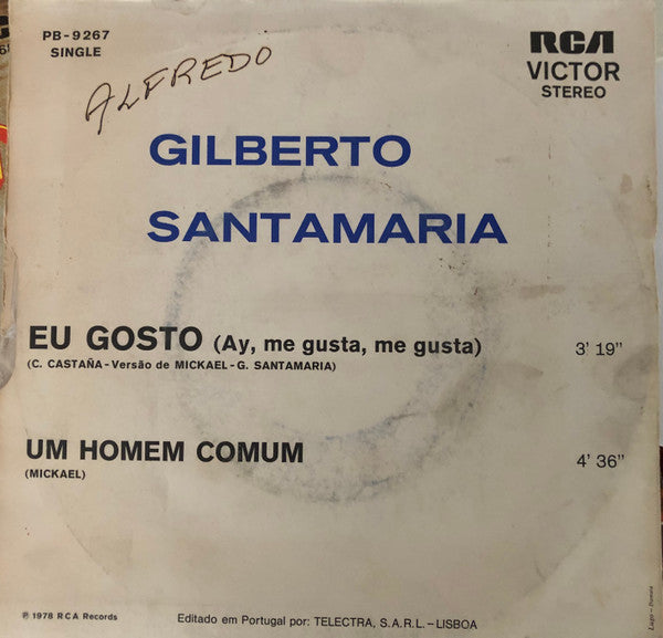 Gilberto Santamaria - Um Homem Comum