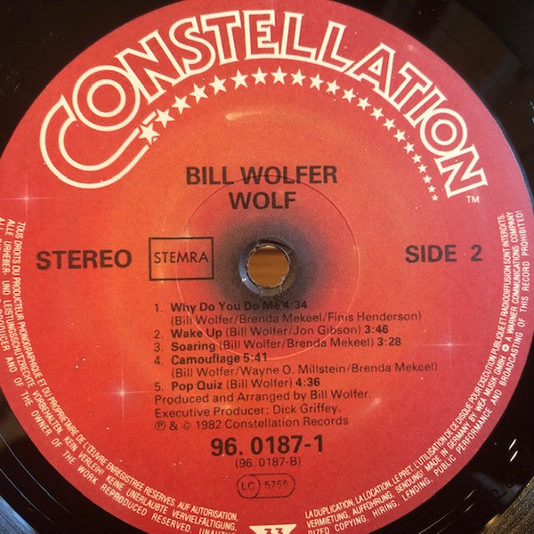 Bill Wolfer - Wolf