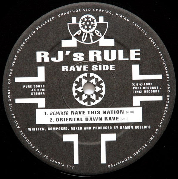 R.J.'s Rule - Lowlands Hardtech E.P. Series Issue 1